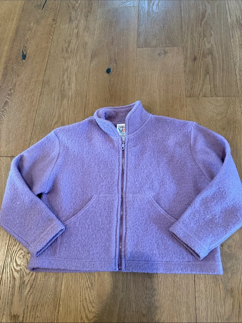 Vintage Talbots Wool Zip Up Jacket - S